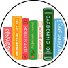 Plant Books Large Ceramic Mug