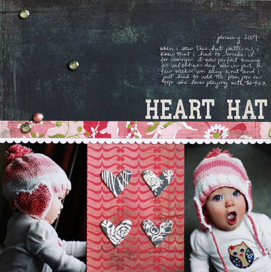 Heart hat