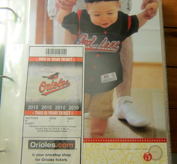 Baby's First Major League Game by charmer gallery