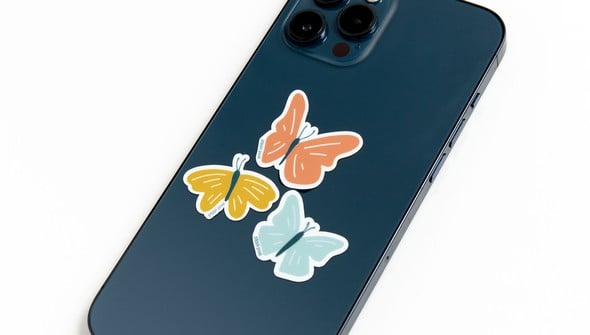 Mini Butterflies Decal Sticker Set gallery