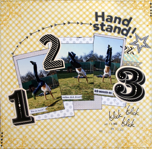 1-2-3 -> handstand! by Saneli gallery