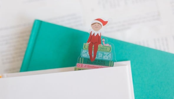 Holiday Book Stack Transparent Bookmark gallery