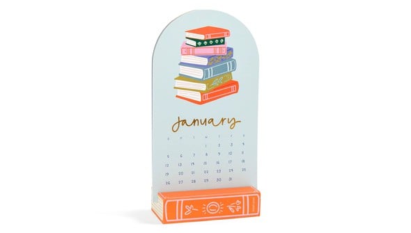 Book Lover's 2025 Mini Desk Calendar gallery