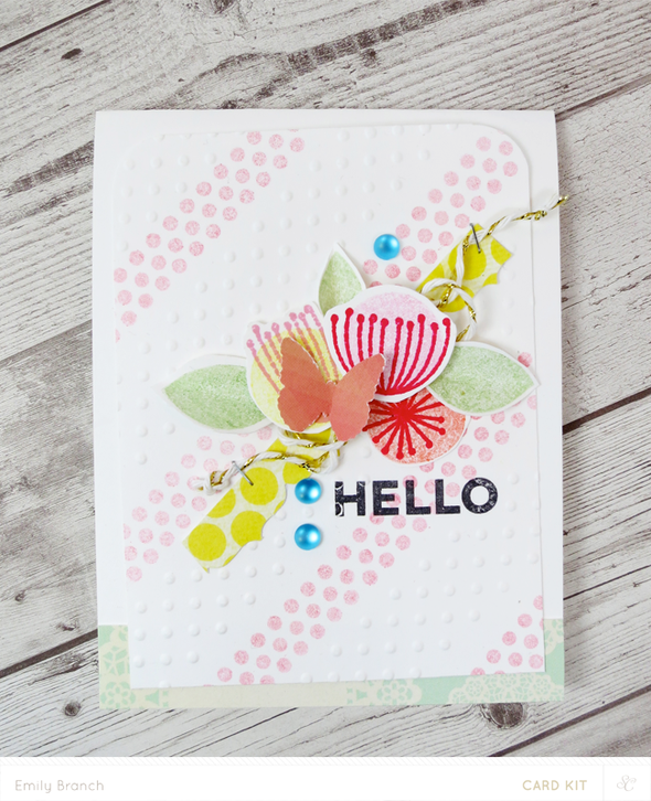 Floral Hello Card by BranchOutDesigns gallery