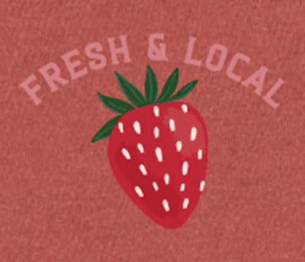 Strawberry Farmers Market Tee, 3 of 6