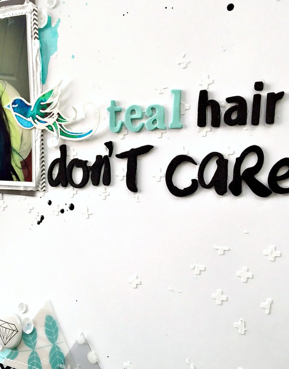 Teal hair don%2527t care layout   cu  title and background original