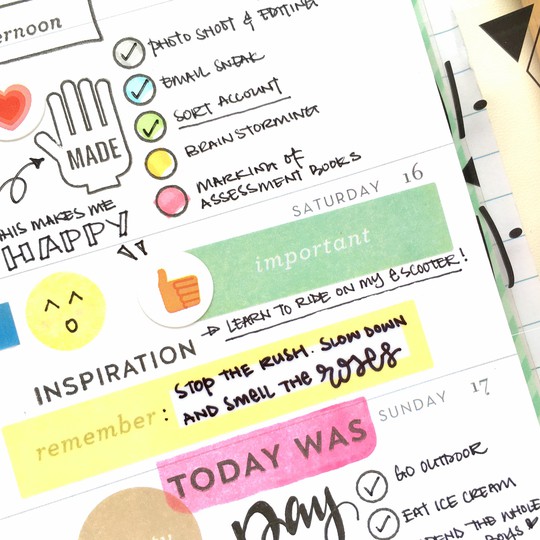 Young at Heart Planner Sneak #2 | August 2016