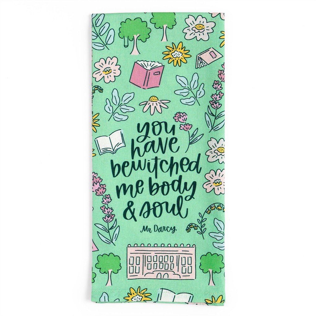 You Have Bewitched Me Pride and Prejudice Tea Towel item
