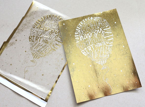 Foiled Birthday Card by CristinaC gallery