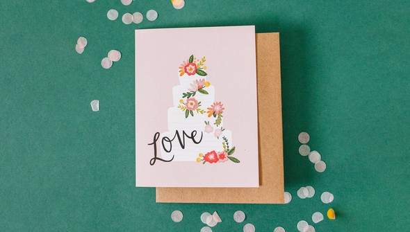 Love Wedding Cake Card gallery