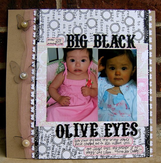 black olive eyes