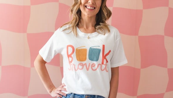 Booktrovert - Pippi Tee - White gallery