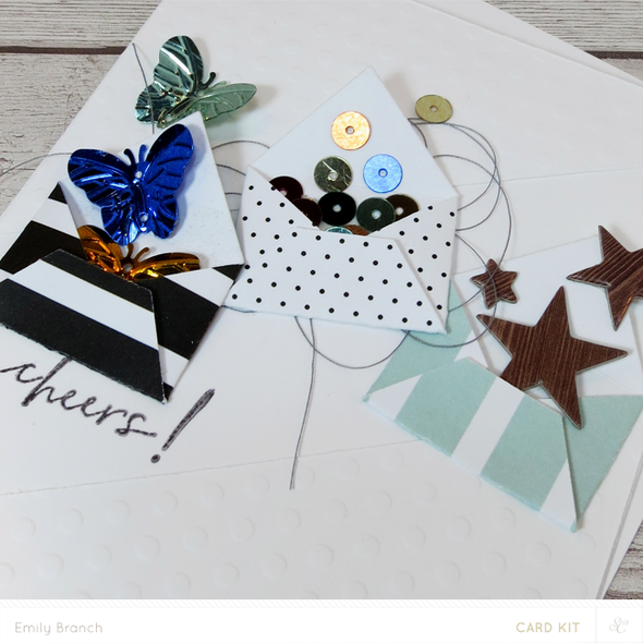 Envelope Cheers Card by BranchOutDesigns gallery