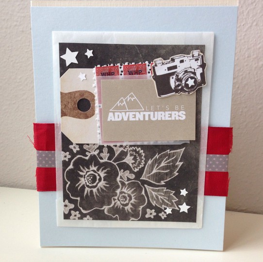 Let's Be Adventurers card