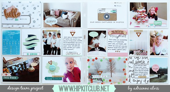 Project Life - Weeks 9 & 10 *Hip Kit Club* by adriennealvis gallery