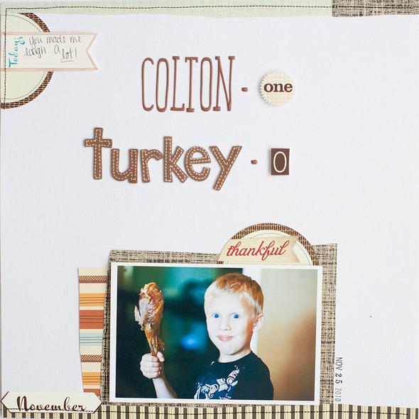 Colton Vs. Turkey - Elle's Studio Nov. by AllisonWaken gallery