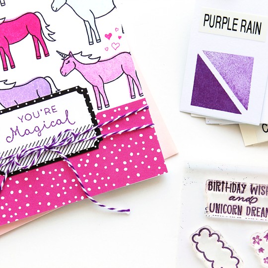 Unicorn Stamp Sneak