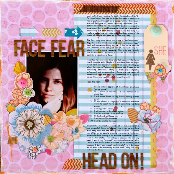 Face Fear Head On by Ursula gallery