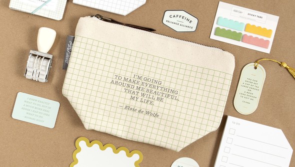 Beautiful Canvas Zipper Pouch gallery