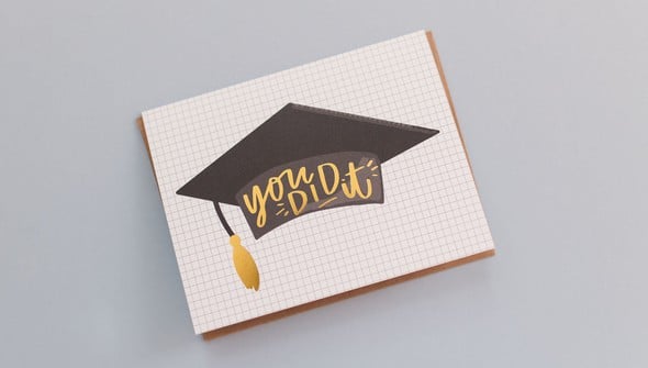 You Did It Graduation Greeting Card gallery
