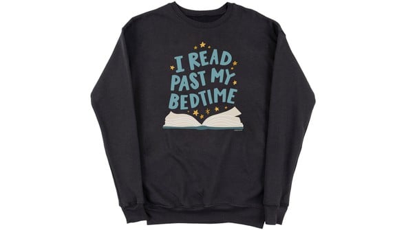 Bedtime Reader Sweatshirt - Dark Gray gallery