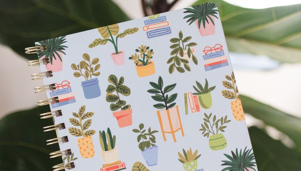 Potted Plants Spiral Notebook gallery