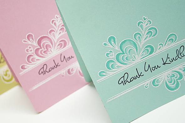 Thank You Kindly card set by Dani gallery