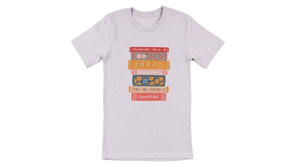 Book Stack Tee gallery