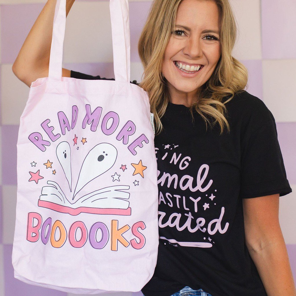 Read More Booooks Tote Bag item