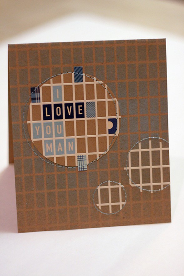 i love you man (father's day card) by kinsey gallery