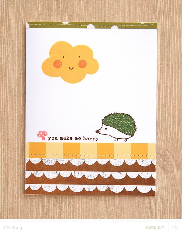 you make me happy *card kit only* by debduty gallery