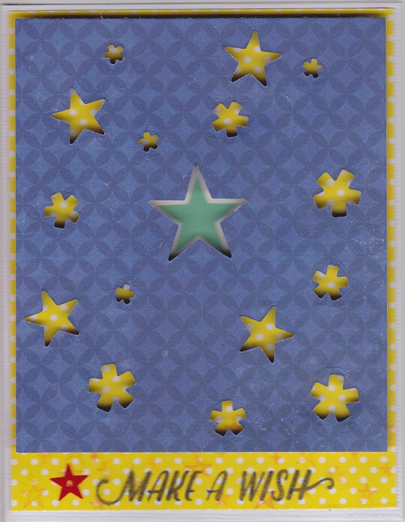 Stars (peekaboo card) by penny gallery