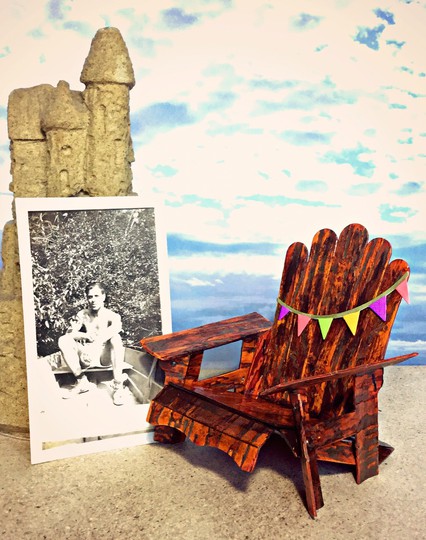 Sizzix adirondak chair by michelle zerull for eileen hull vintage travel