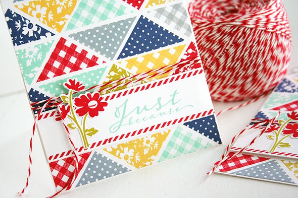 Stamped Patchwork cards by Dani gallery