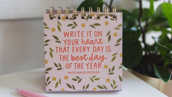 52 Weeks of Happy Quotes - Desk Flip Calendar gallery