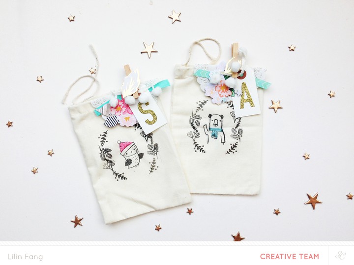 EMBROIDERED GIFT BAGS