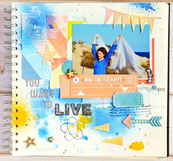Create the life (Art Journal spread) by Penny_Lane gallery