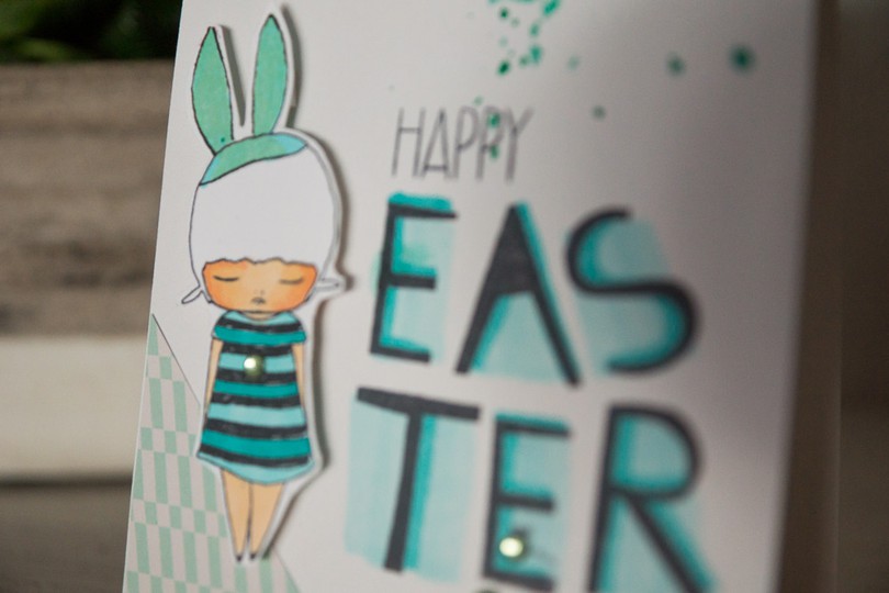 Happy Easter with Ashley Goldberg Stamps