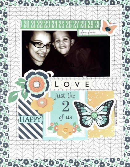 Love nicole martel chickaniddy crafts layout date night