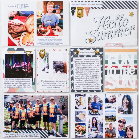 2014 Project Life | June p.5 by listgirl gallery