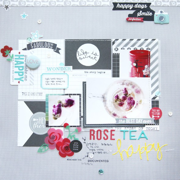 Rose tea by JINAB gallery