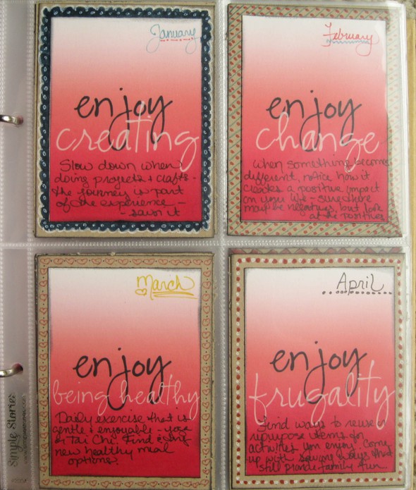 One Little Word Intention/Action Cards by CharissaM gallery