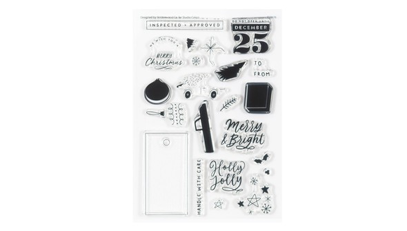 Stamp Set : 4x6 Holly Jolly by Goldenwood Co gallery