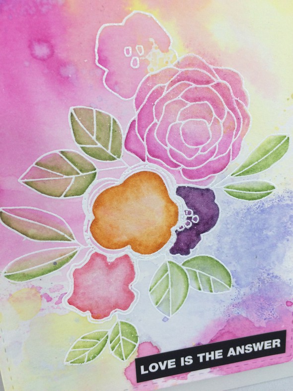 Watercolor Effects - distress inks and markers by periwinky gallery