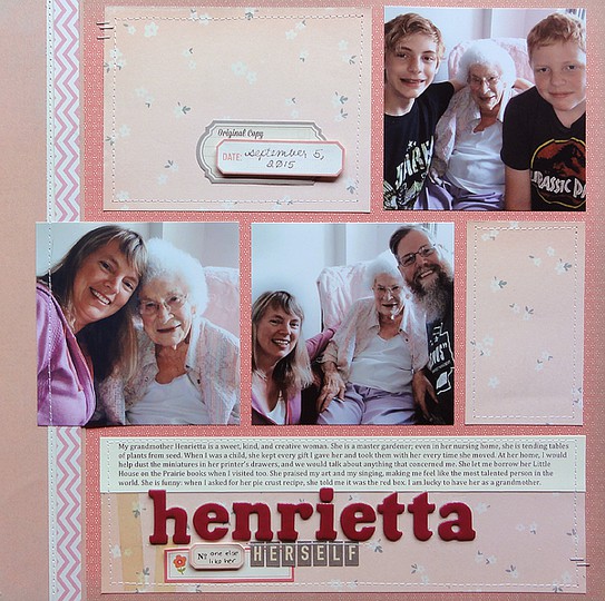 Henrietta herself by jennifer larson original