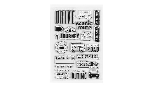 Stamp Set : 4x6 Road Trip by In a Creative Bubble gallery