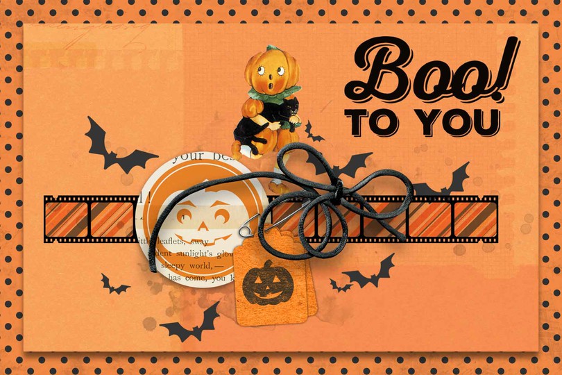 Digital Halloween Card