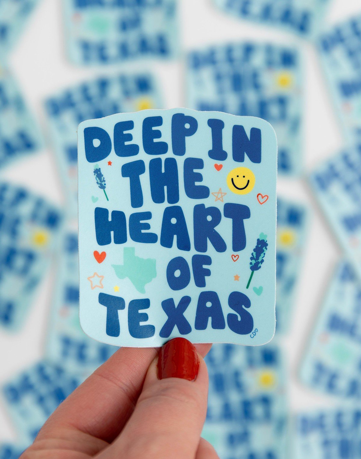 Deep in the Heart of Texas Decal Sticker item