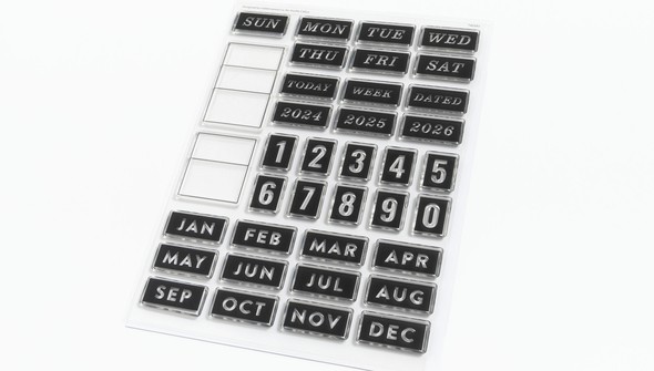 Stamp Set : 6x8 Block Calendar by Goldenwood Co gallery