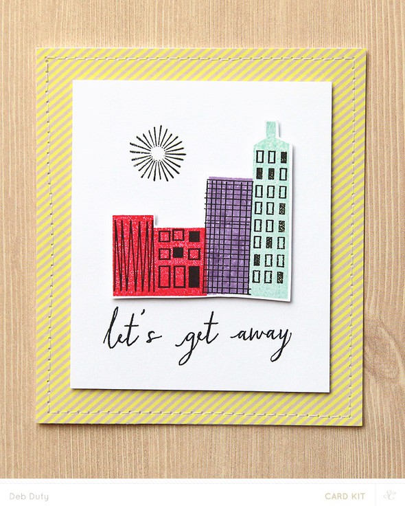 let's get away *card kit only* by debduty gallery